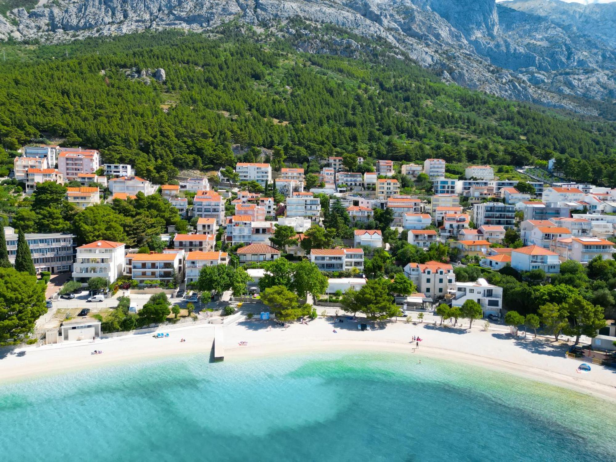 Seaside Apartments And Rooms Baška Voda Exterior foto